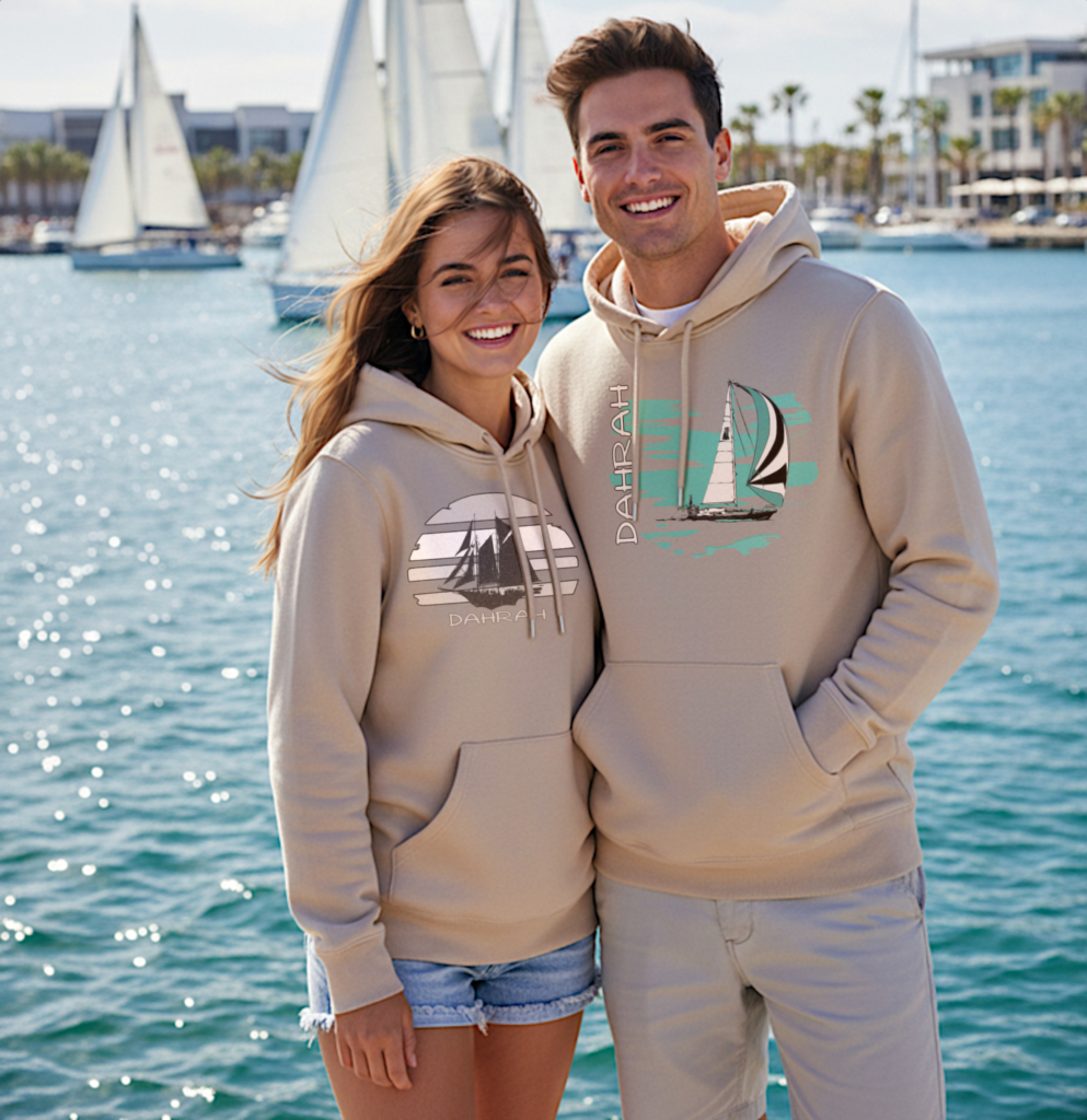 Dahrah Fashion is a brand of high quality organic sailing hoodies and t-shirts based in the Netherlands.