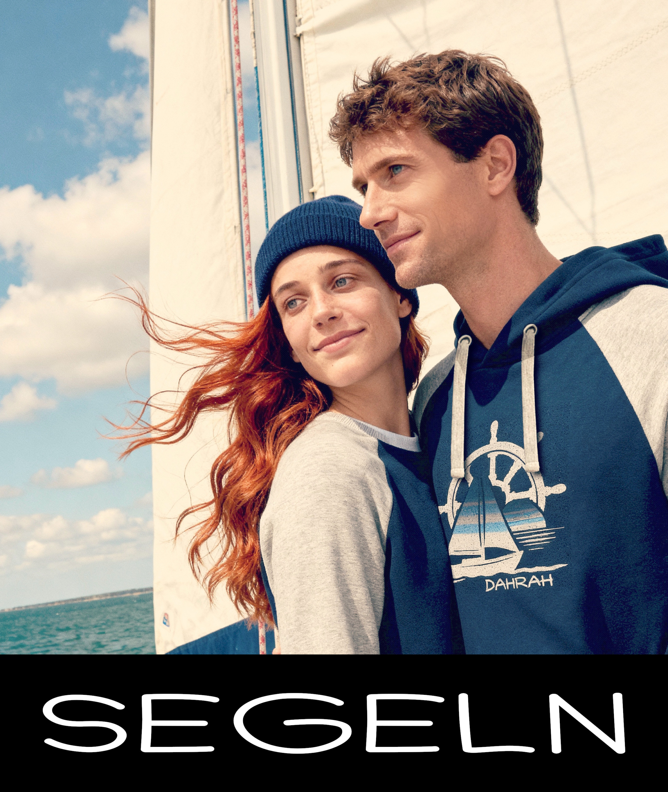 Nautische und Segelbekleidung für abenteuerlustige Segler von Dahrah Fashion.