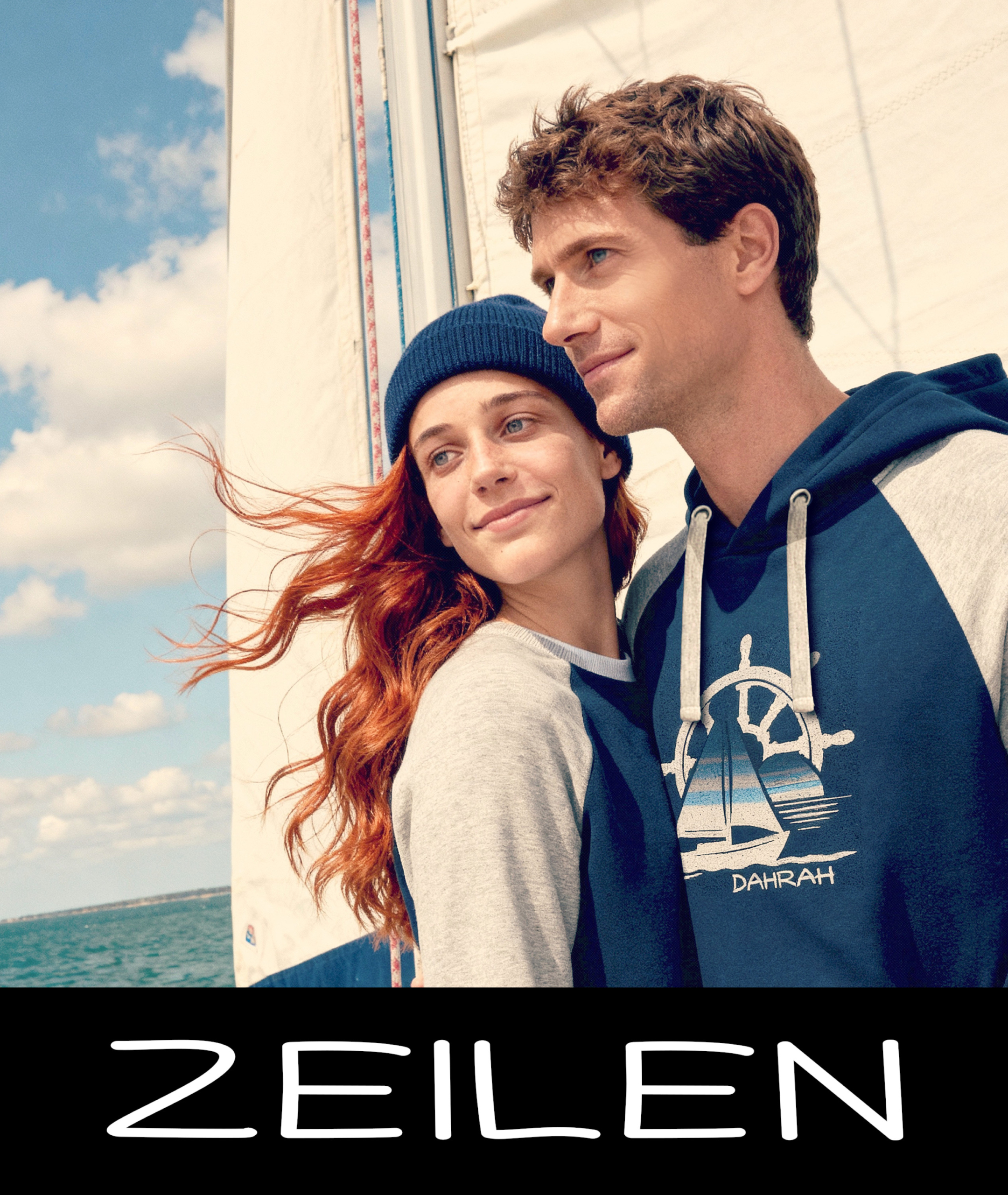 Nautische en zeilkleding voor avontuurlijke zeilers van Dahrah Fashion.